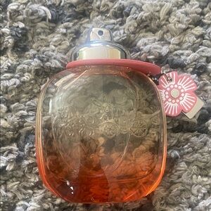 Coach Orange Floral Perfume Bottle(used)